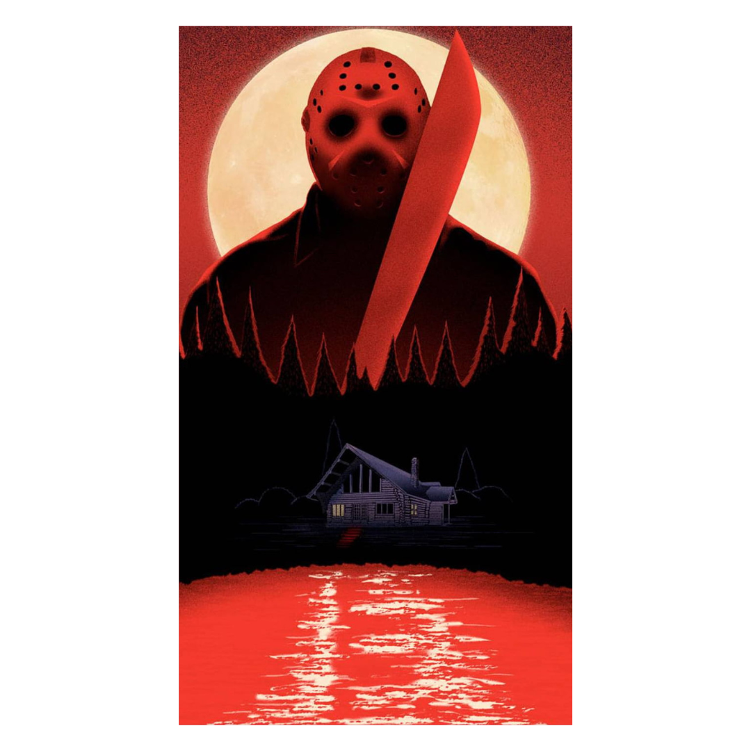 Toalla de Baño microfibra Jason Voorhees - Viernes 13