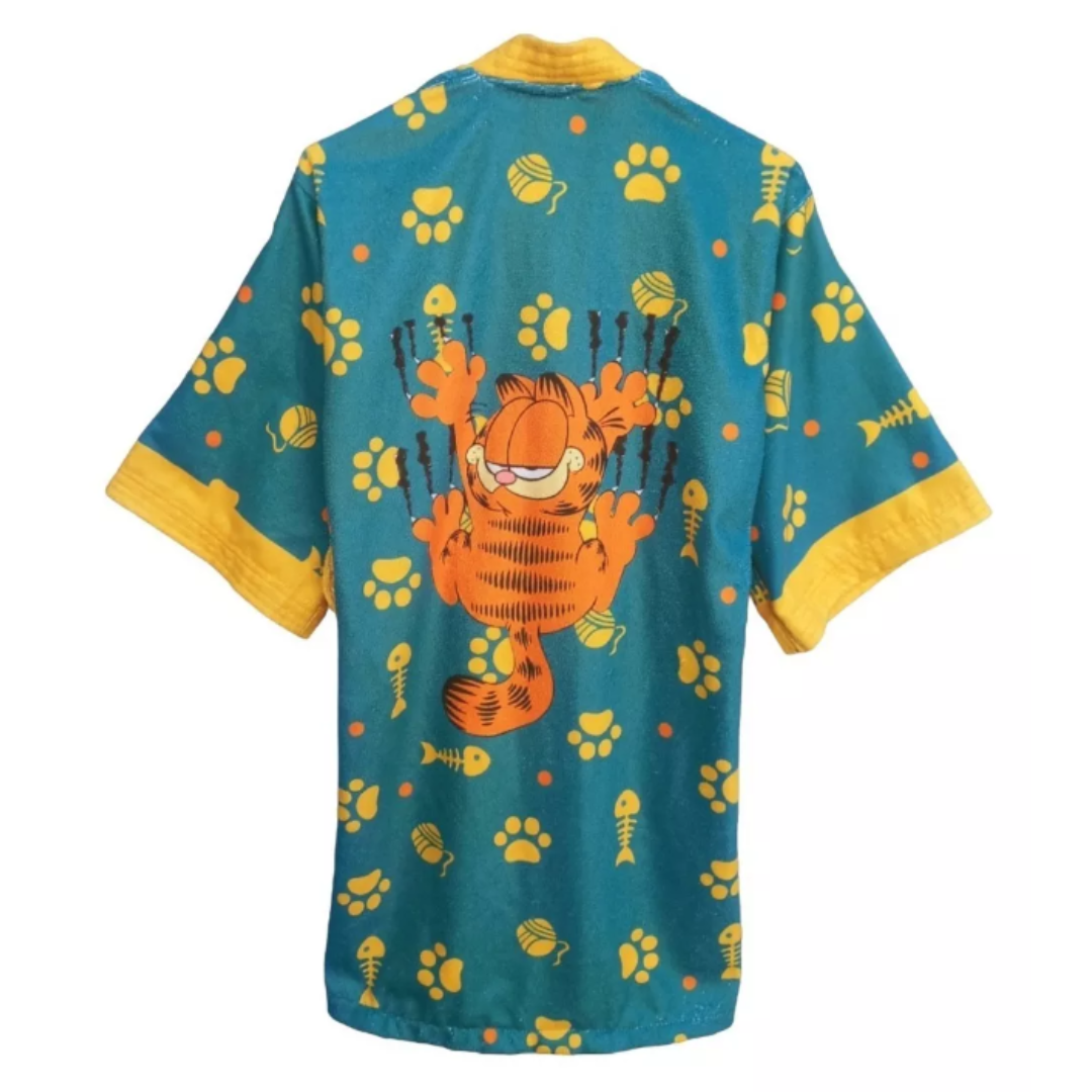 Bata de Baño Microfibra para Niños - Garfield