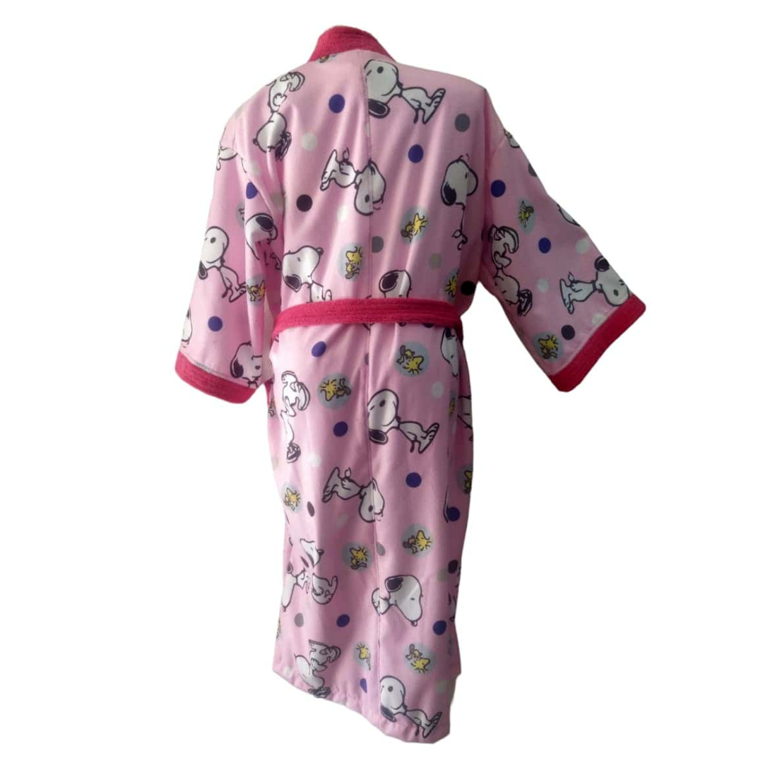 Bata de Baño Microfibra para Niños - Snoopy