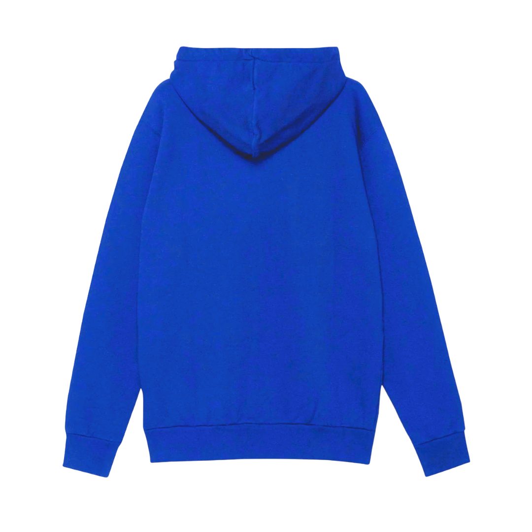 Hoodie Unisex Azul Con Gorro Suave