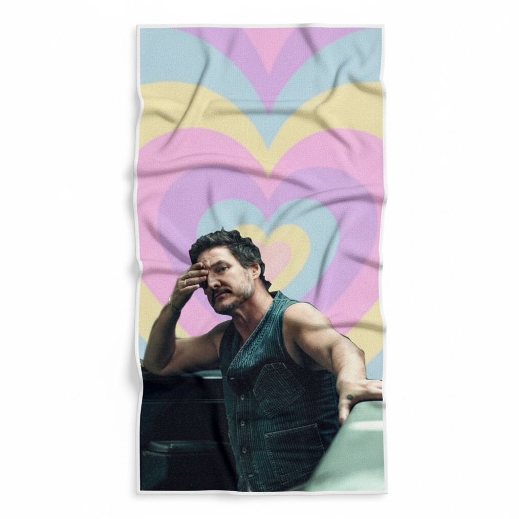 Toalla de Baño Pedro Pascal - Microfibra Suave y Absorbente
