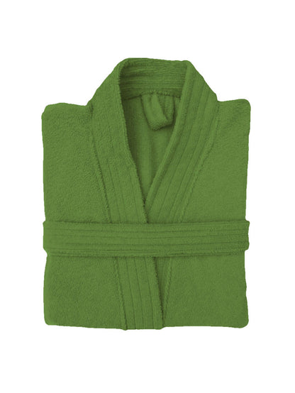 Bata de Baño Unisex Microfibra Verde Aguacate