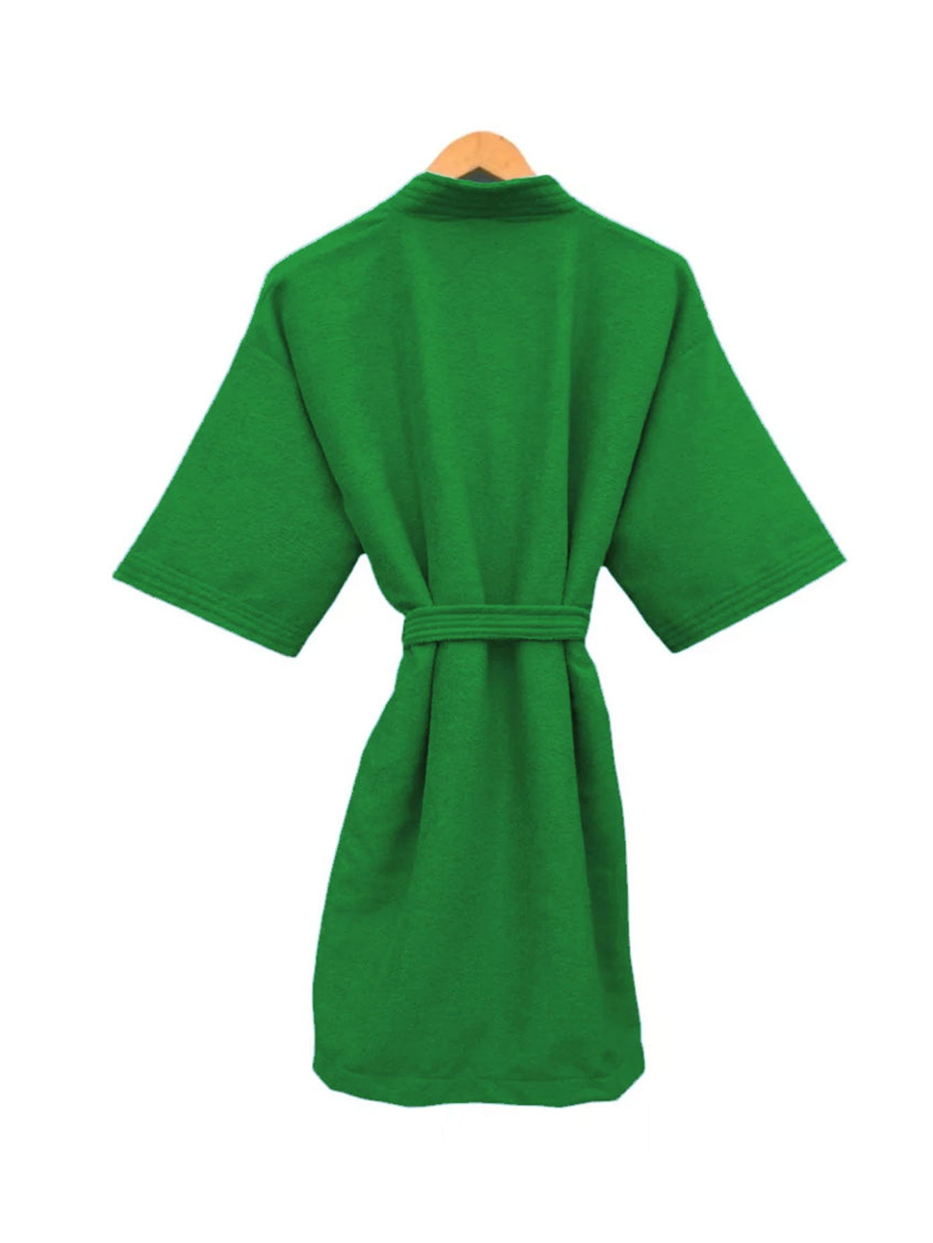 Bata de Baño Unisex Microfibra Verde Bandera