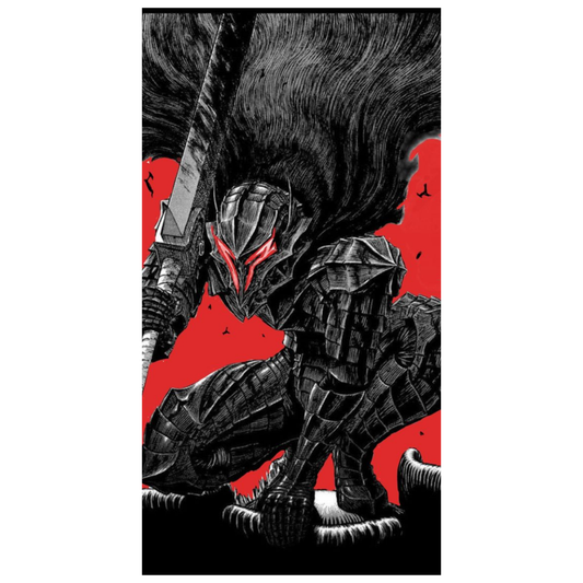Toalla de baño  Anime Berserk Guts - Suave y Absorbente