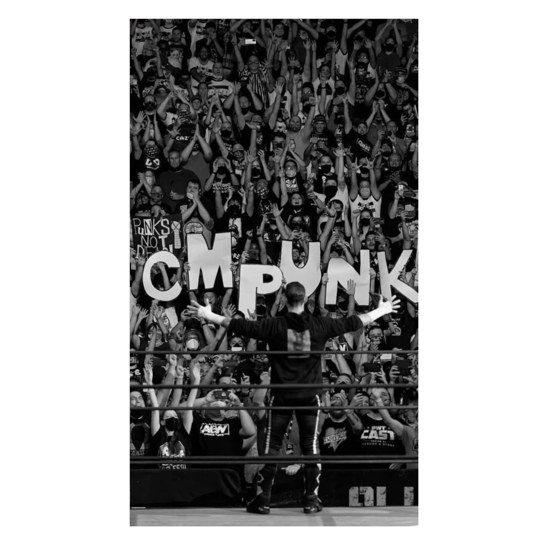 Toalla de baño WWE Cm punk - Suave y absorbente