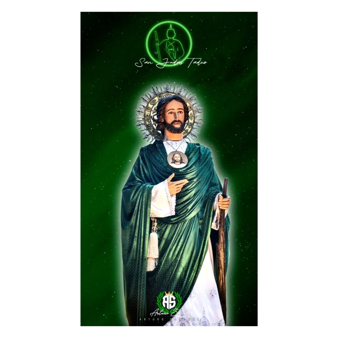 Toalla de Baño San Judas Tadeo | Suave y Absorbente