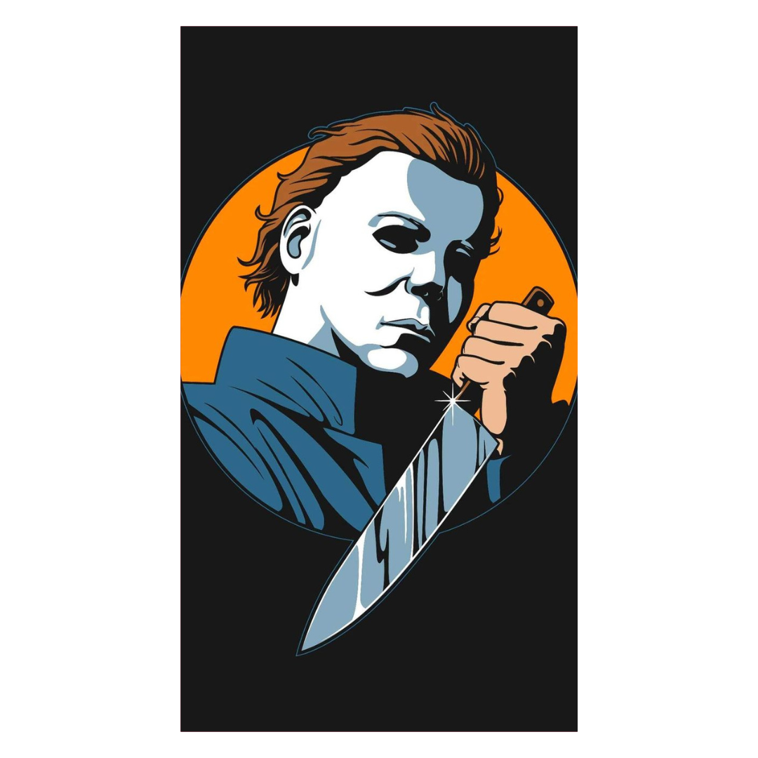 Toalla de Baño microfibra Michael Myers