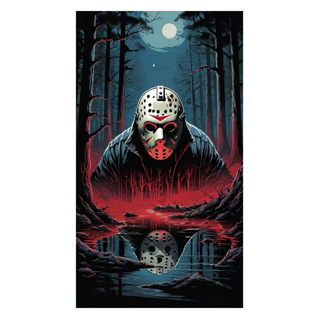 Toalla de Baño microfibra Jason Voorhees - Viernes 13