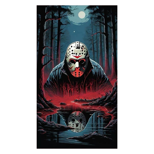 Toalla de Baño microfibra Jason Voorhees - Viernes 13