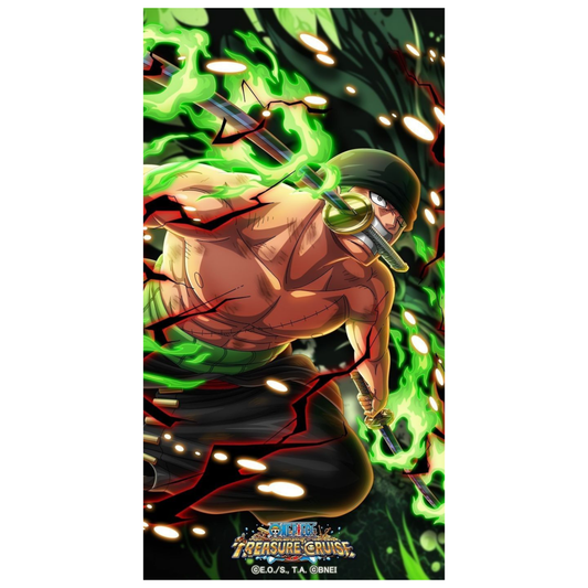Toalla de baño One piece Zoro - Suave y Absorbente
