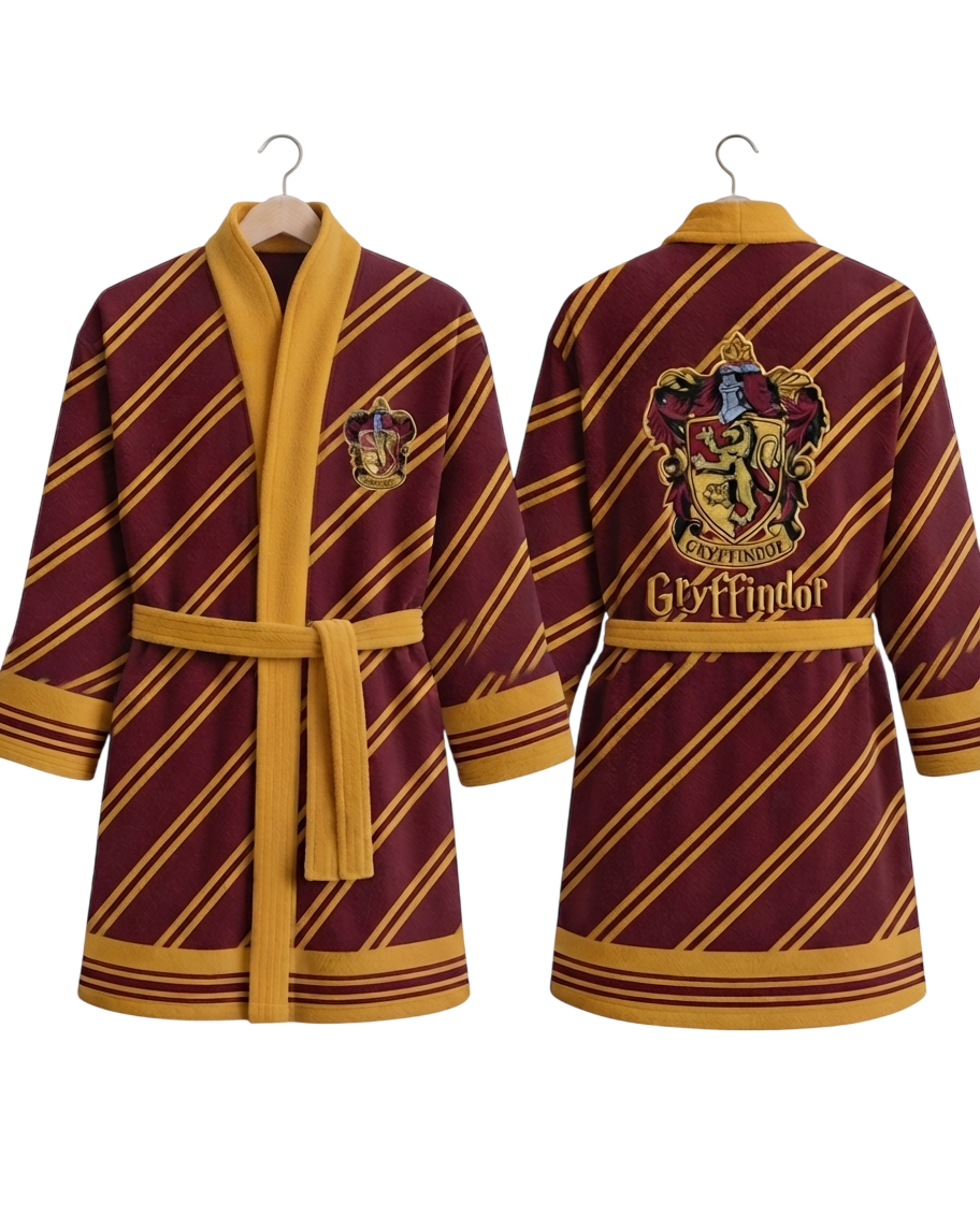 Bata De Baño De Microfibra Casas De Harry Potter Unitalla