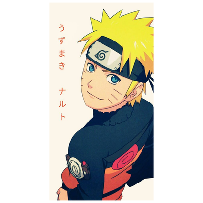 Toalla de baño  Anime Naruto - Suave y Absorbente