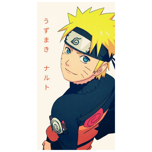 Toalla de baño  Anime Naruto - Suave y Absorbente