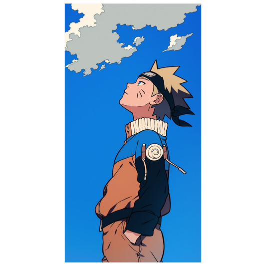 Toalla de baño  Anime Naruto Uzumaki - Suave y Absorbente