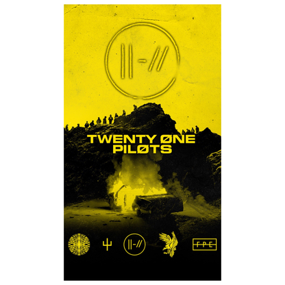 Toalla de Baño Twenty One Pilots | Suave y Absorbente