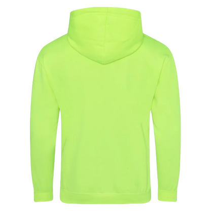 Hoodie Unisex Neón Con Gorro Suave
