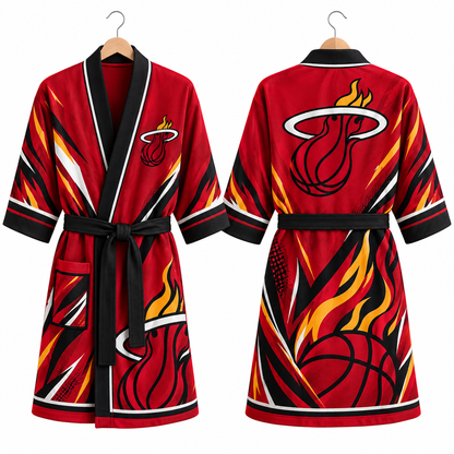 Batas De Baño Sublimada NBA - Todos los equipos