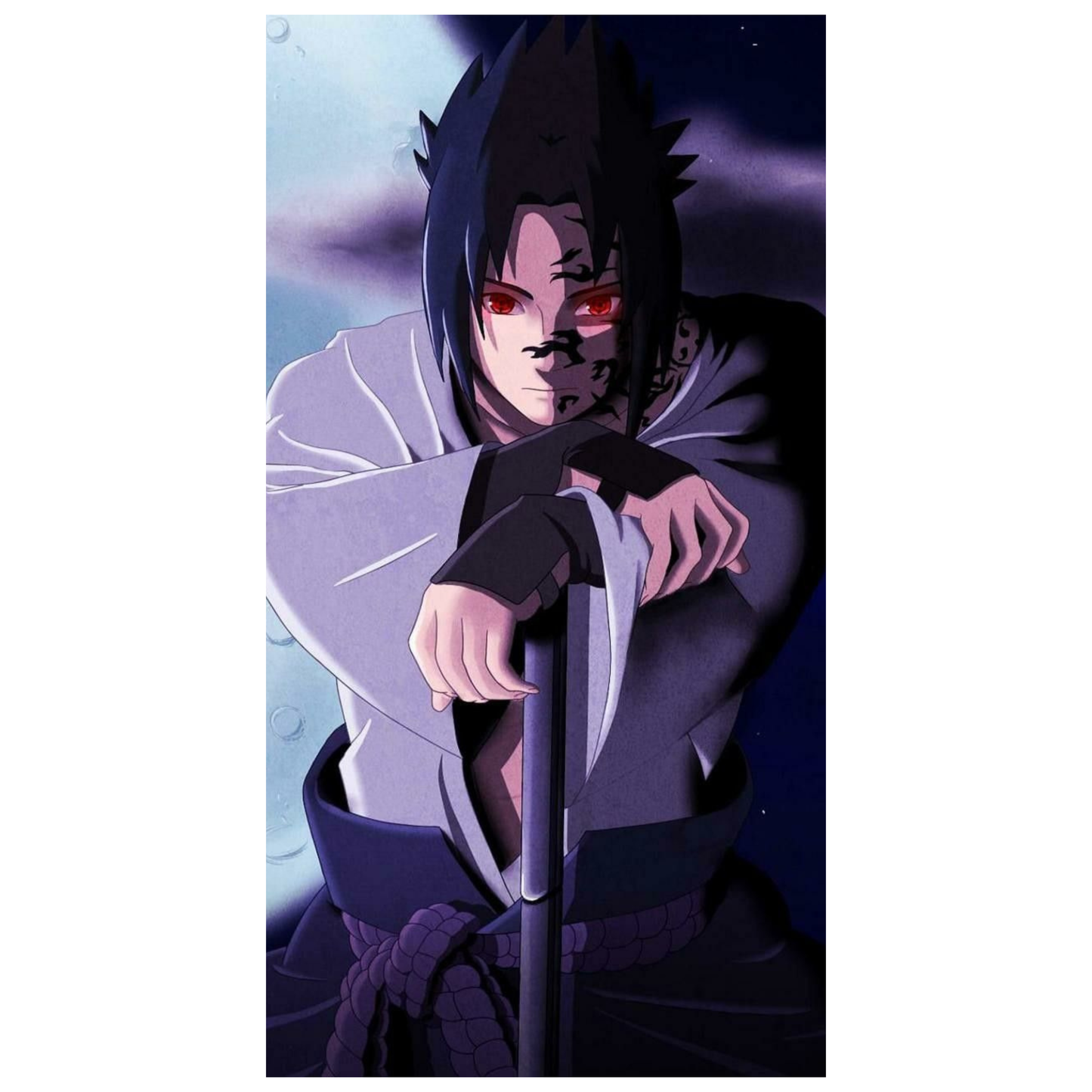 Toalla de baño  Anime Sasuke - Suave y Absorbente