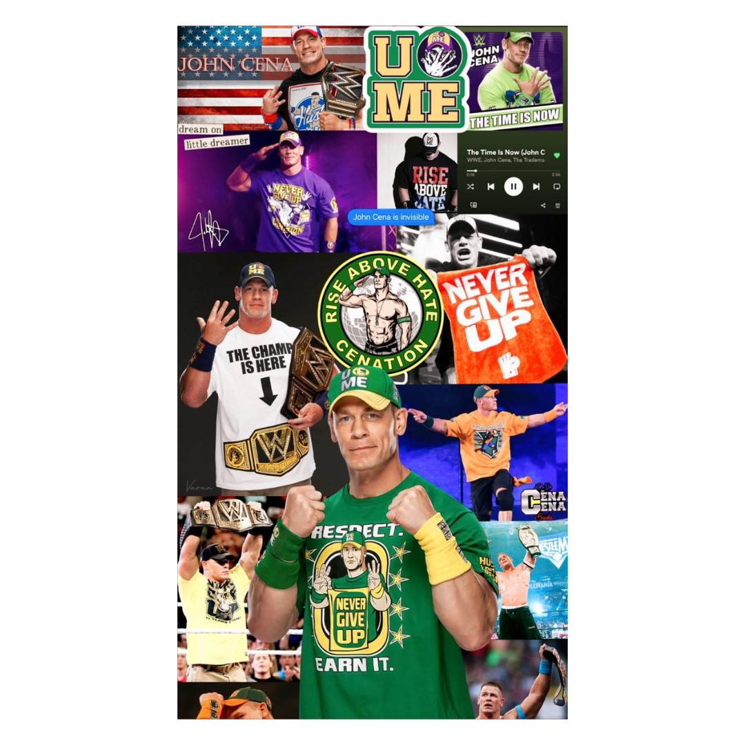 Toalla de baño WWE John Cena - Suave y Absorbente