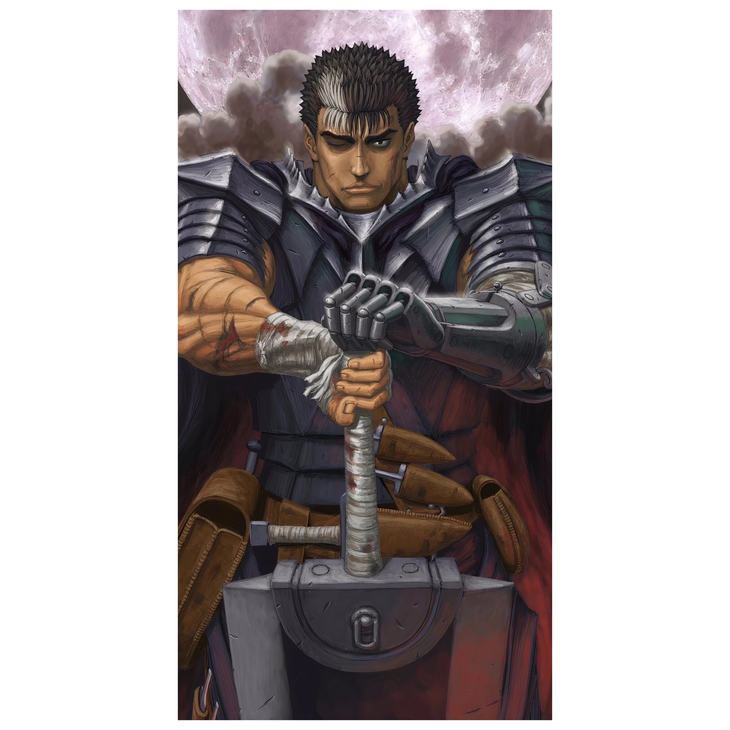 Toalla de baño  Anime Guts espadón - Suave y Absorbente