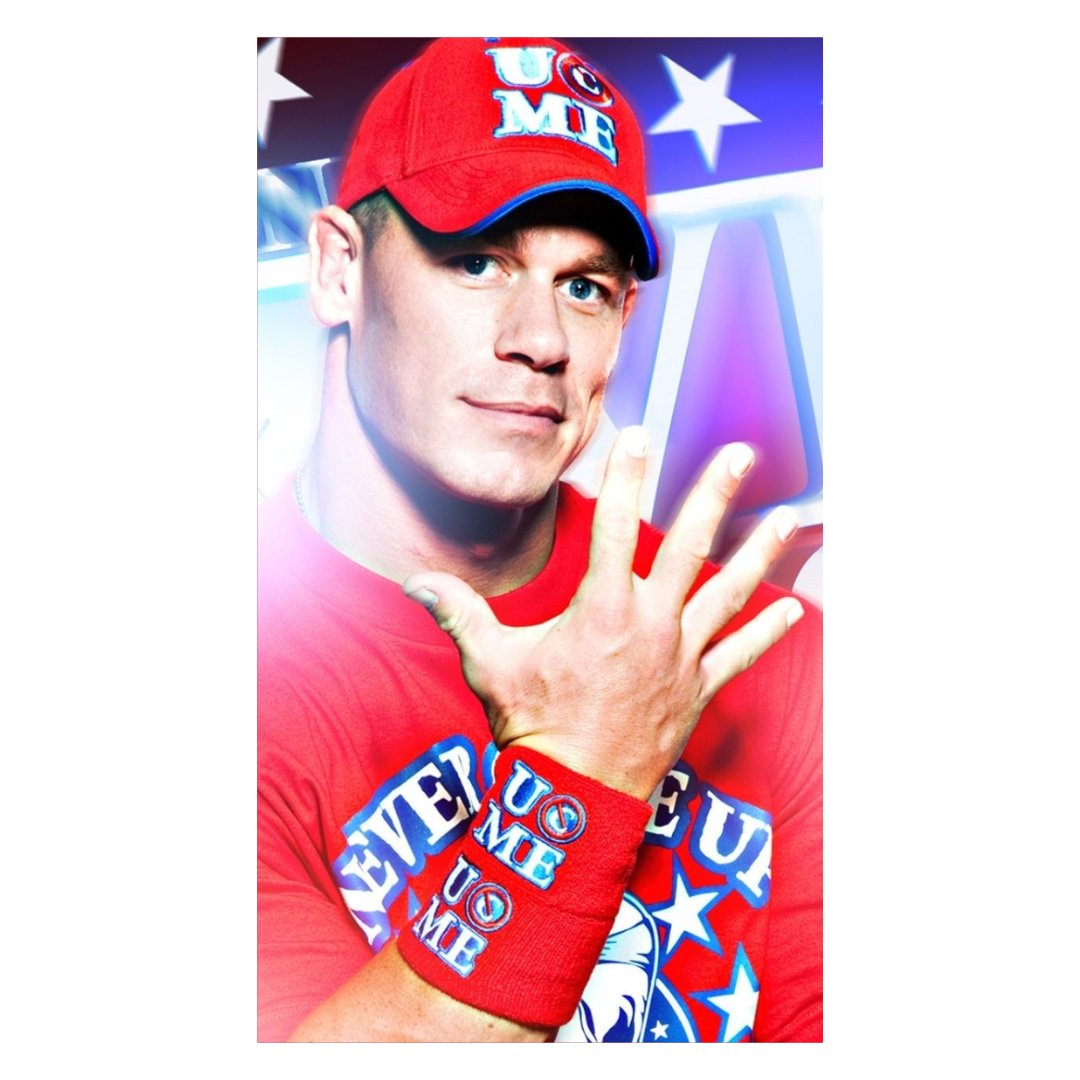 Toalla de baño WWE John Cena - Suave y Absorbente