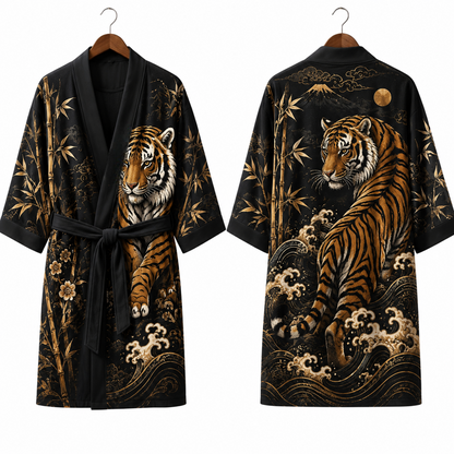 Batas De Baño Sublimada Estilo Oriental Unitalla