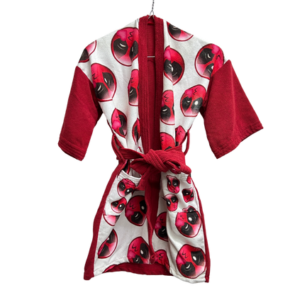 Bata de Baño Para Niño Deadpool