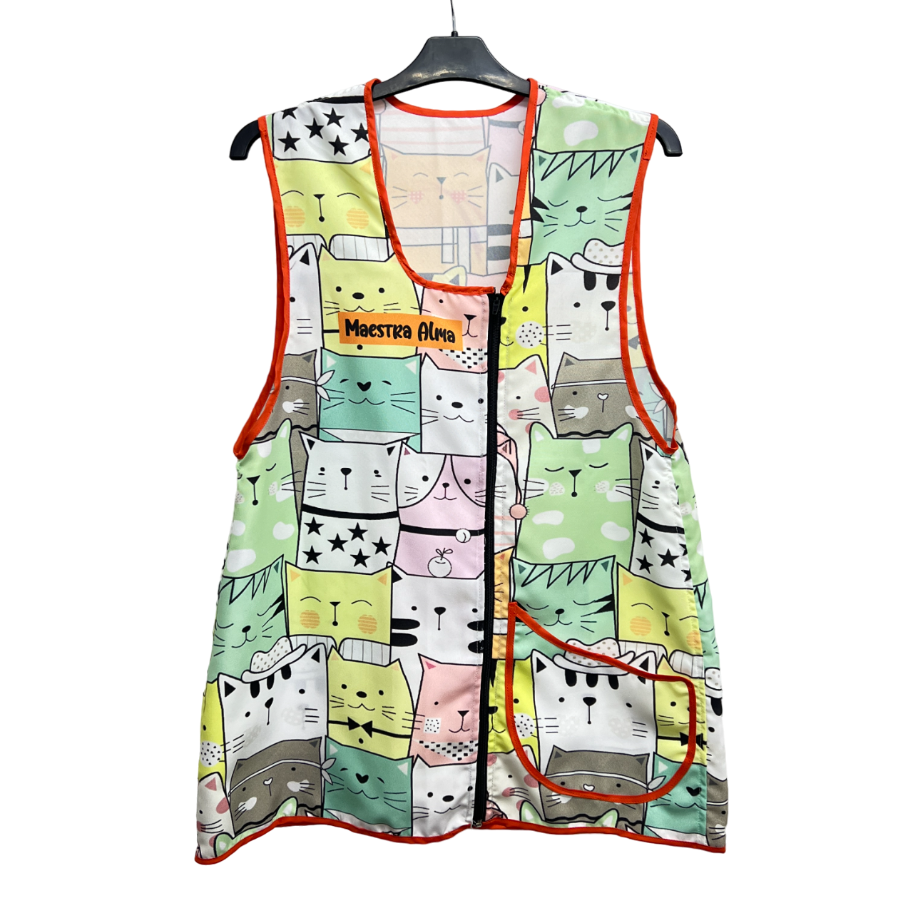 Bata Educadora con Cierre | Gatitos