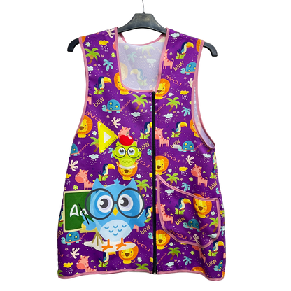 Bata Educadora con Cierre | Búho