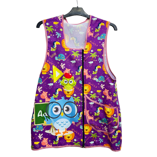 Bata Educadora con Cierre | Búho