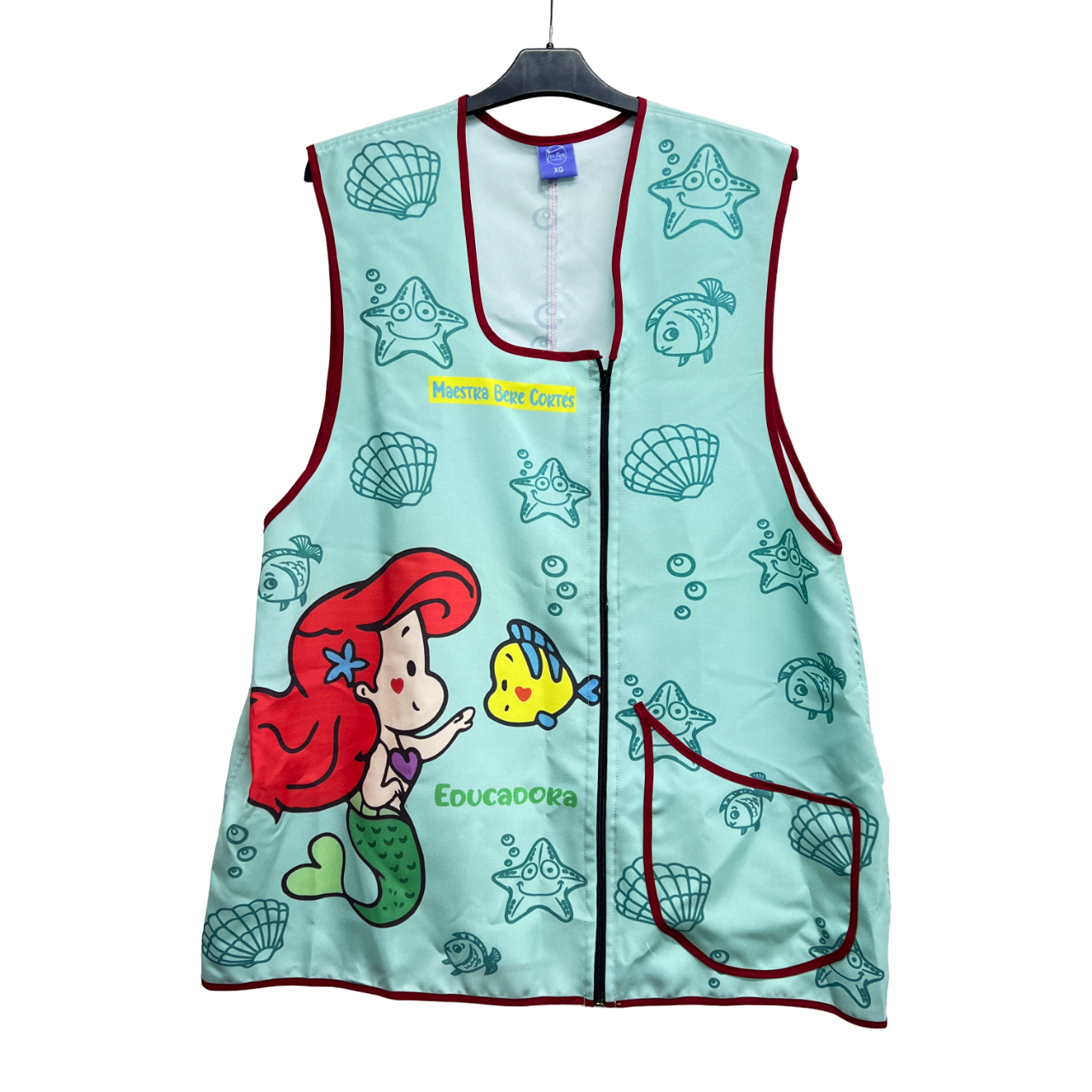 Bata Educadora con Cierre | Sirenita