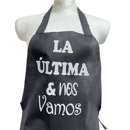 Paquetes De 25 Mandiles Para Boda | Negro