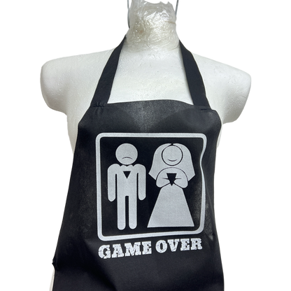 Paquetes De 25 Mandiles Para Boda | Negro