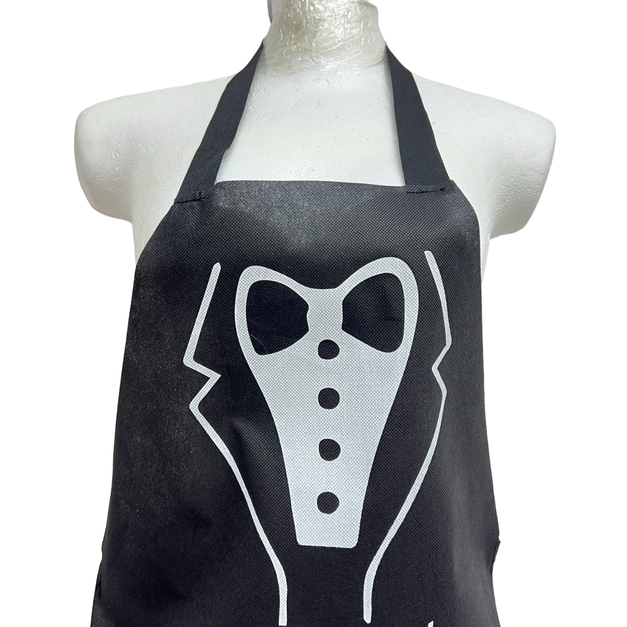 Paquetes De 25 Mandiles Para Boda | Negro