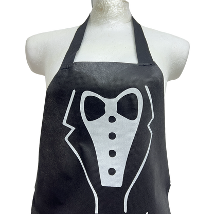 Paquetes De 25 Mandiles Para Boda | Negro