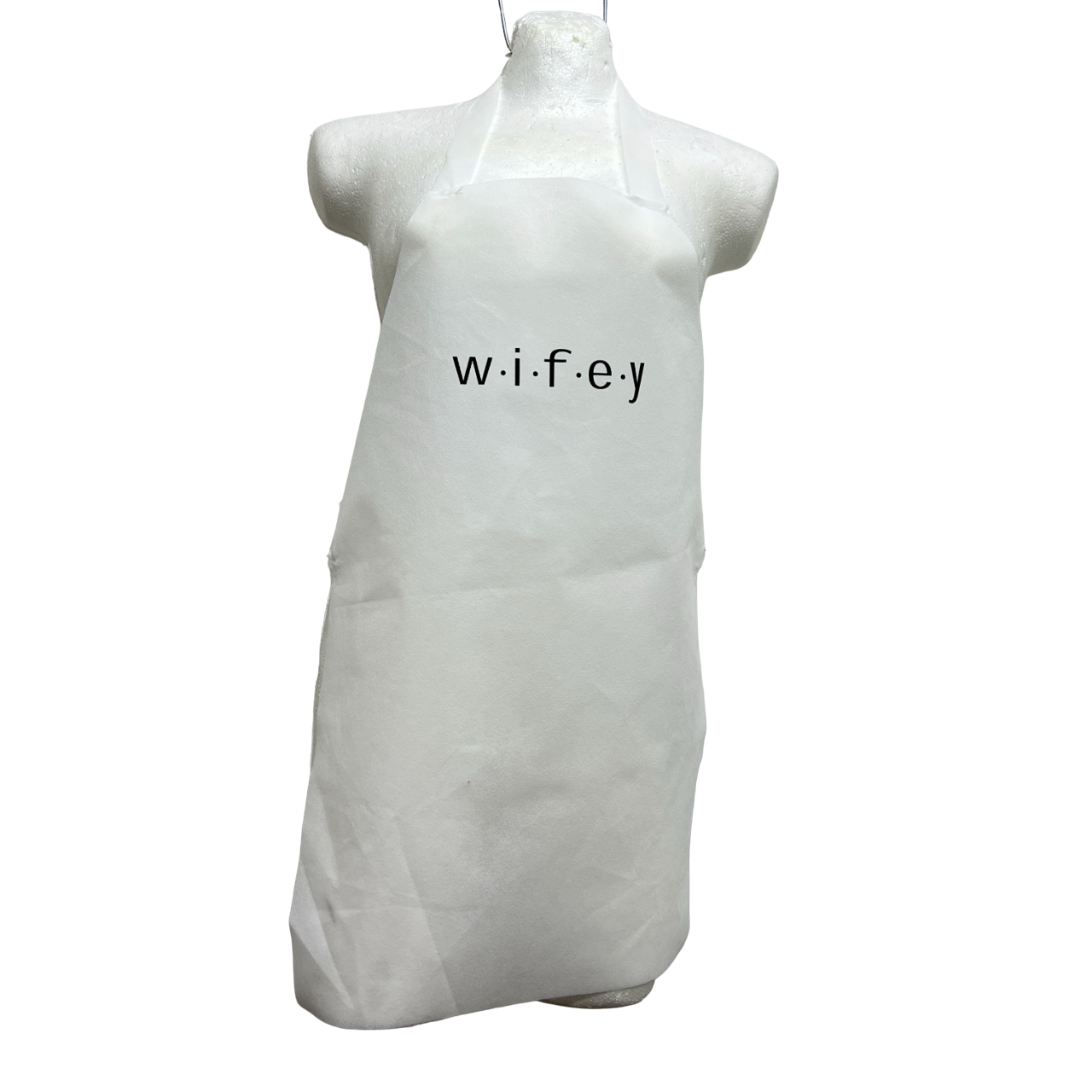 Paquete De 100 Mandiles Para Boda en Ingles | Blanco