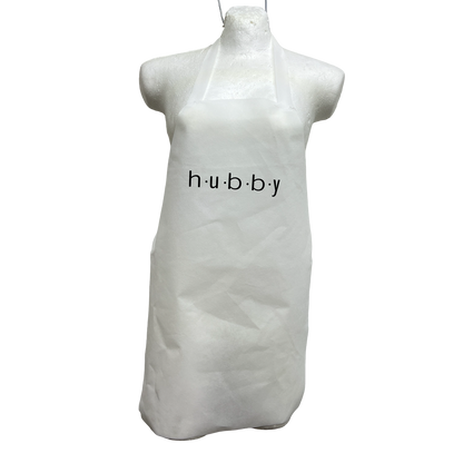 Paquete De 100 Mandiles Para Boda en Ingles | Blanco