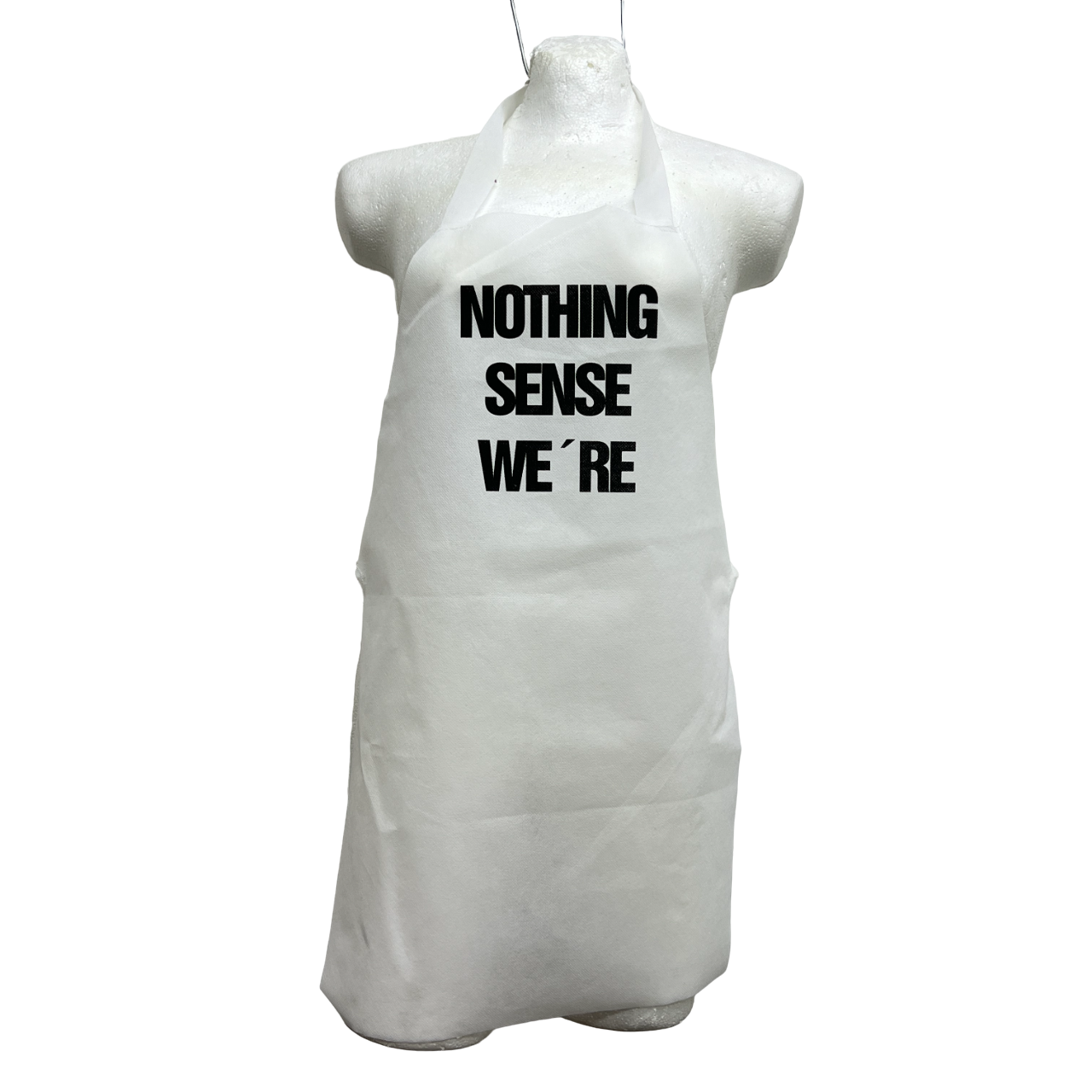 Paquete De 100 Mandiles Para Boda en Ingles | Blanco