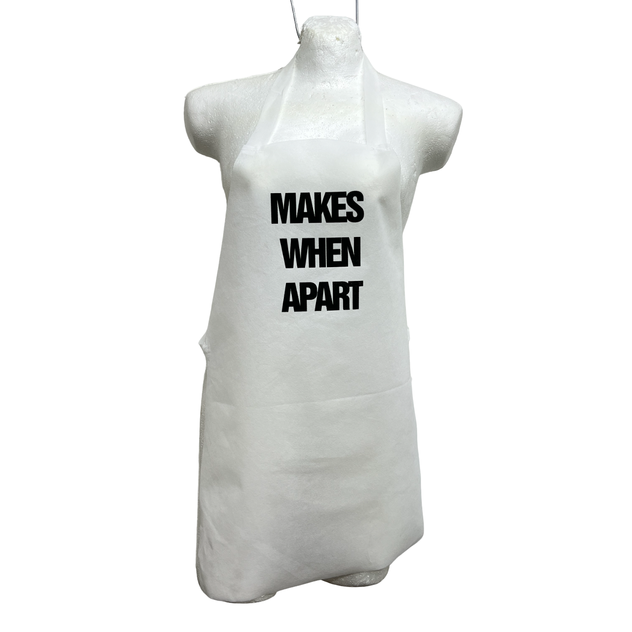 Paquete De 100 Mandiles Para Boda en Ingles | Blanco