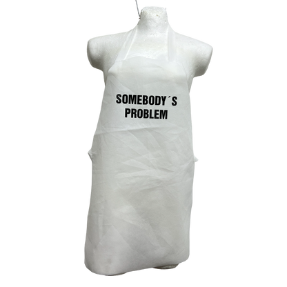 Paquete De 100 Mandiles Para Boda en Ingles | Blanco