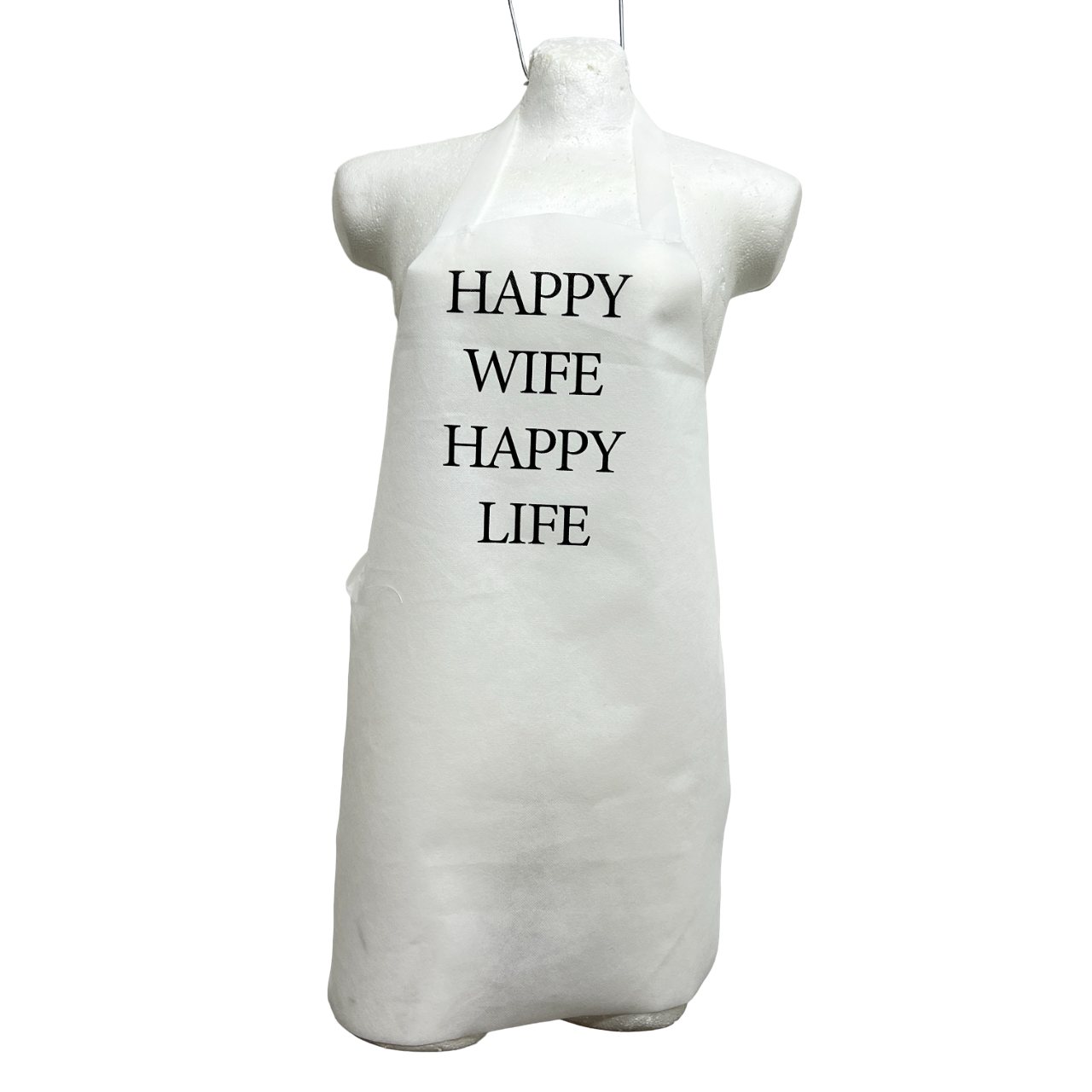 Paquete De 100 Mandiles Para Boda en Ingles | Blanco