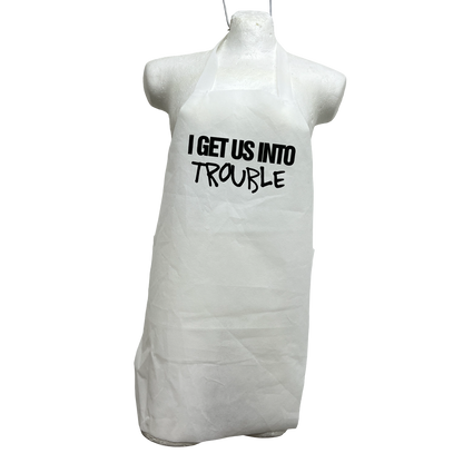 Paquete De 100 Mandiles Para Boda en Ingles | Blanco