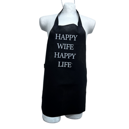 Paquetes De 100 Mandiles Para Boda en Ingles | Negro