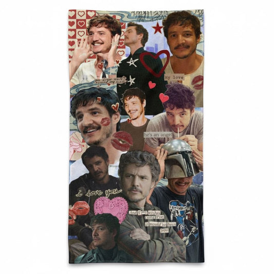 Toalla de Baño Pedro Pascal - Microfibra Suave y Absorbente