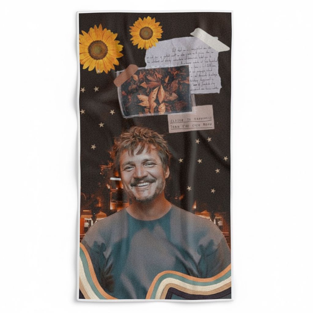 Toalla de Baño Pedro Pascal - Microfibra Suave y Absorbente