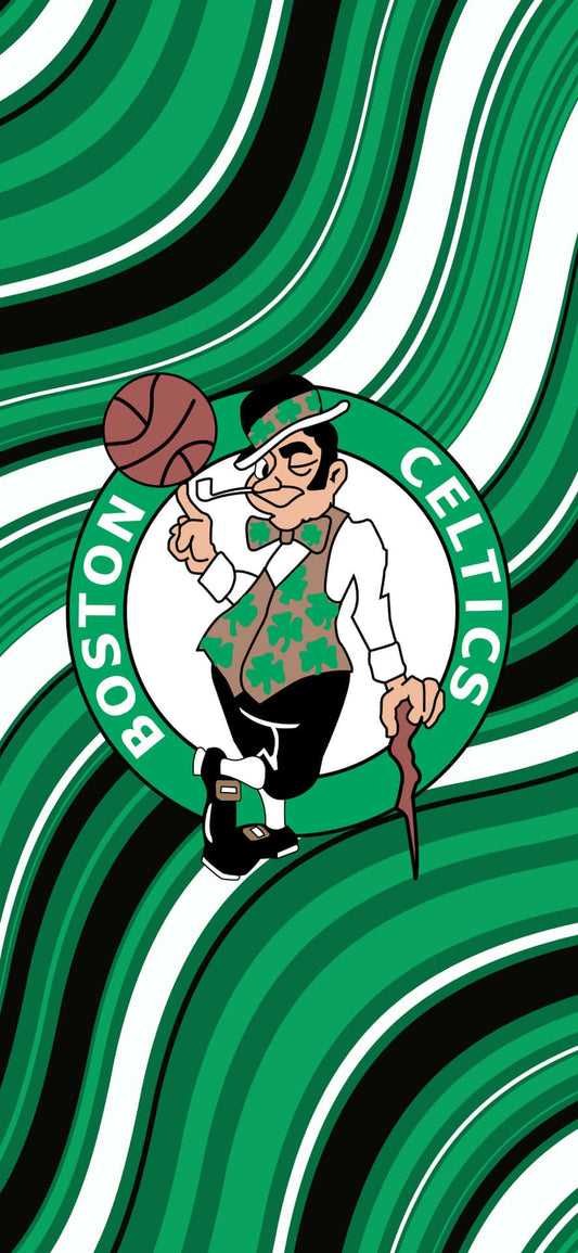 Toalla de baño NBA CELTICS - Suave y Absorbente