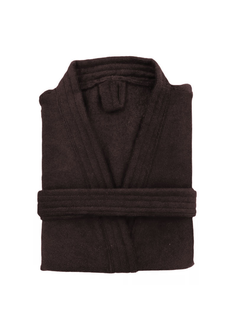 Bata de Baño Unisex Microfibra Café