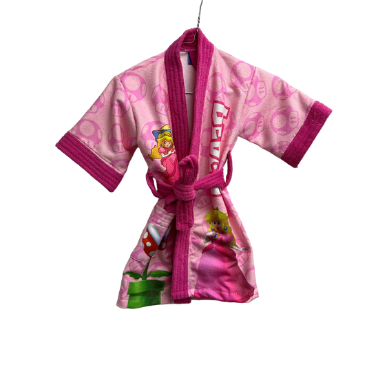 Bata de Baño Microfibra Princesa Peach